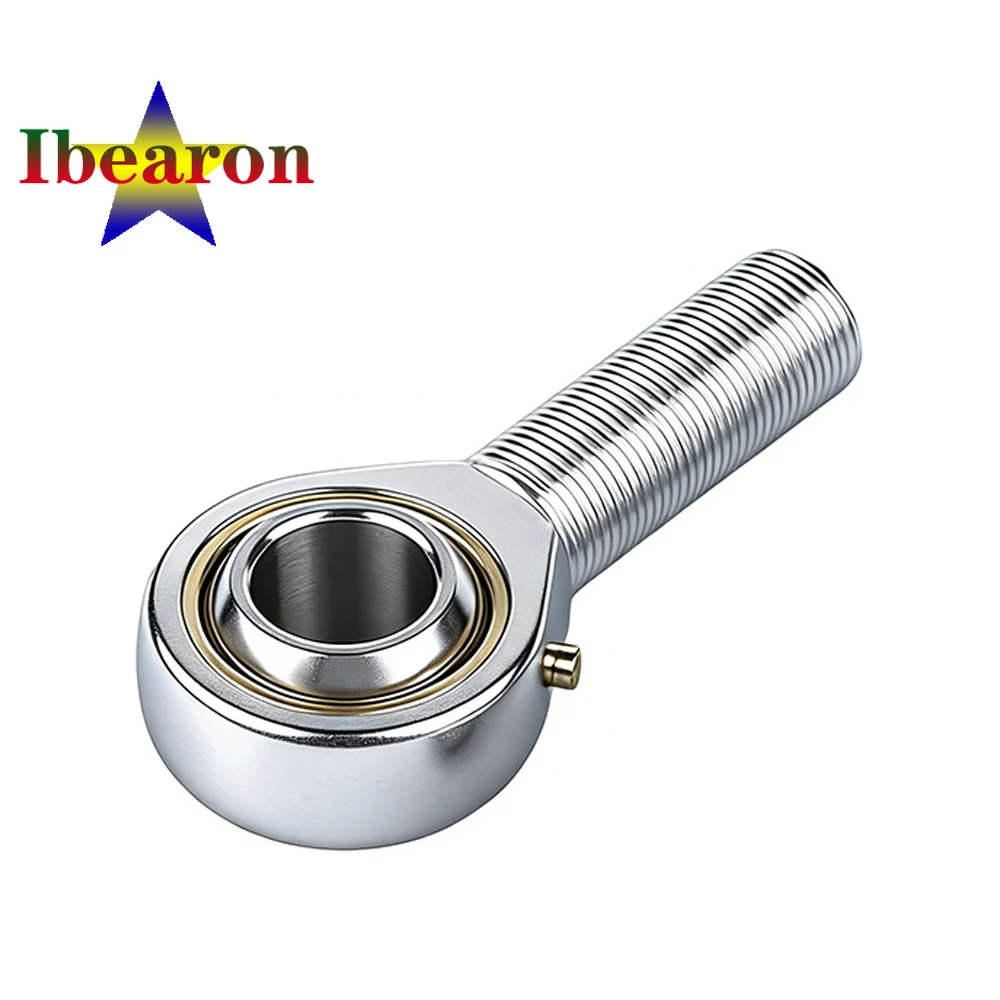 

1PCS POS28 POSL28 Inlaid Liner Rod Ends Bearing With Male Thread Series Joint Bearing For Engineering Machinery