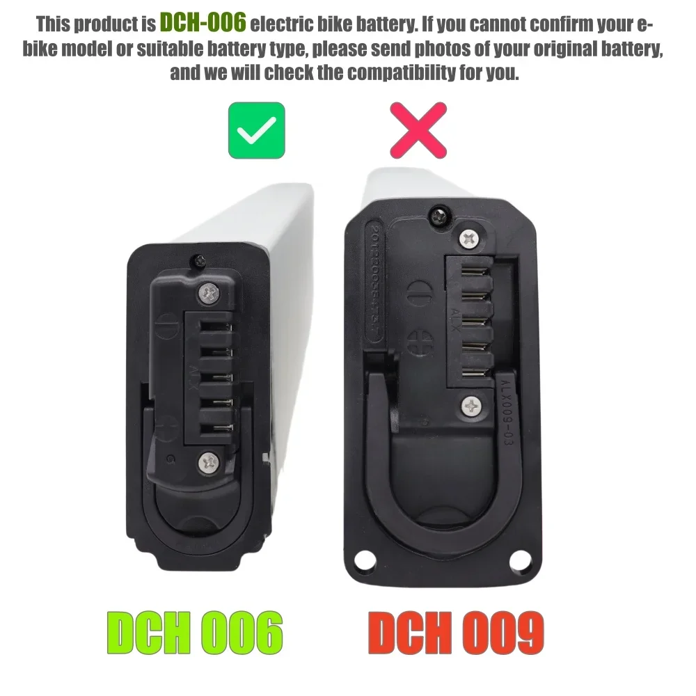 E-Bike Akku 48V 10,4Ah 12,8Ah 14Ah Faltbarer Eingebauter Elektrofahrrad-Akku für Lafly X3 X5 Samebike LO26 20LVXD JINGHMA R7 R5 DCH 006 – Detail 2