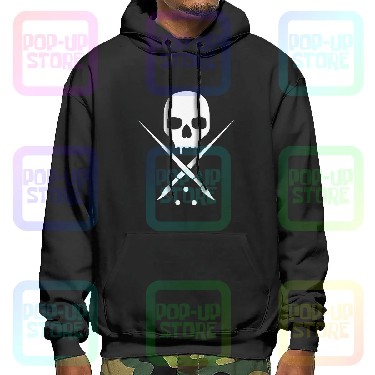 Sullen Standard Issue Burgundy Hip Hop Skull Hoodie Sweatshirts Hoodies New Retro Fashion High Quality