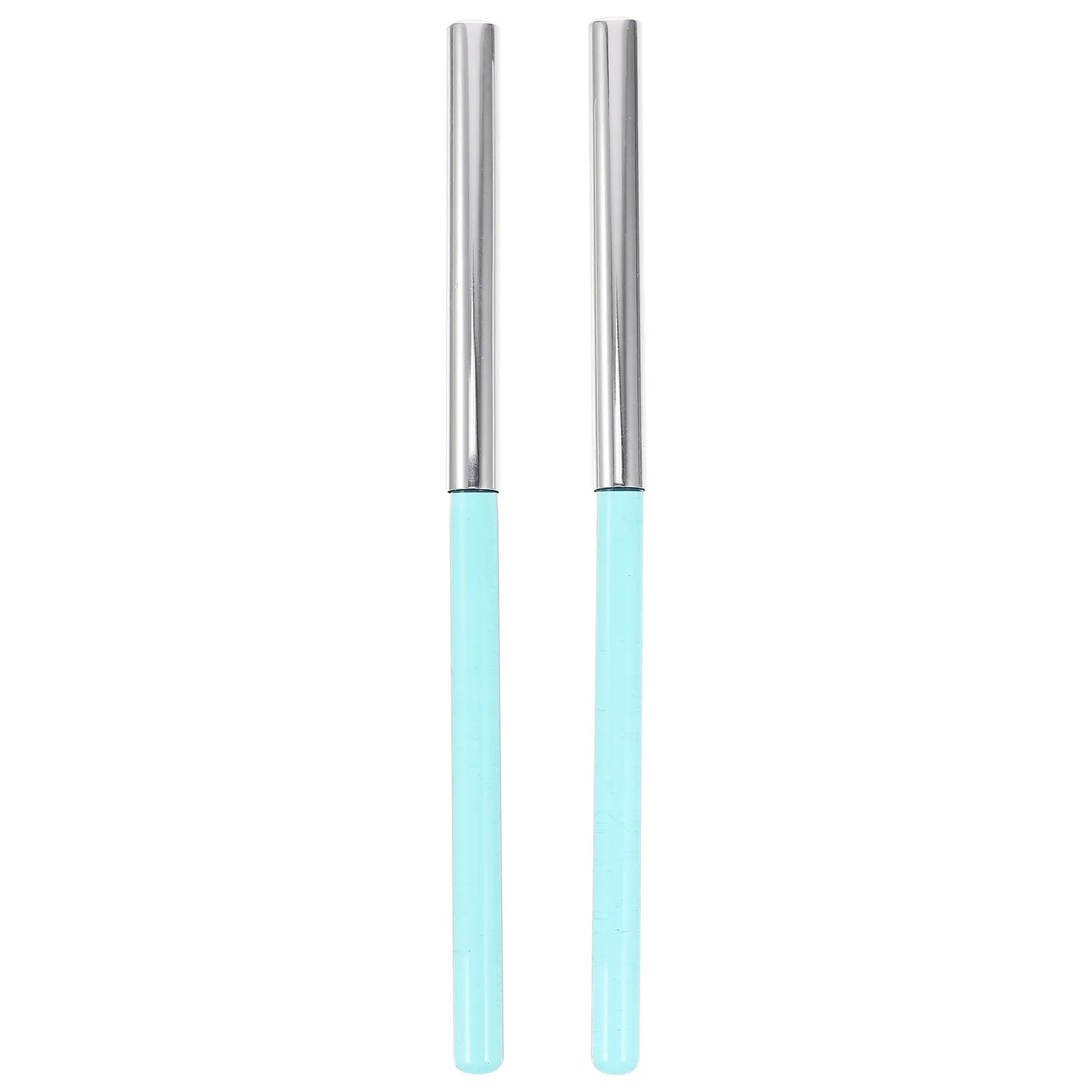 

2Pcs Nail Art Brushes Professional Nail Clean Up Tool for Gel Polish Manicure Small Precision Brush Set Lightweight Portable