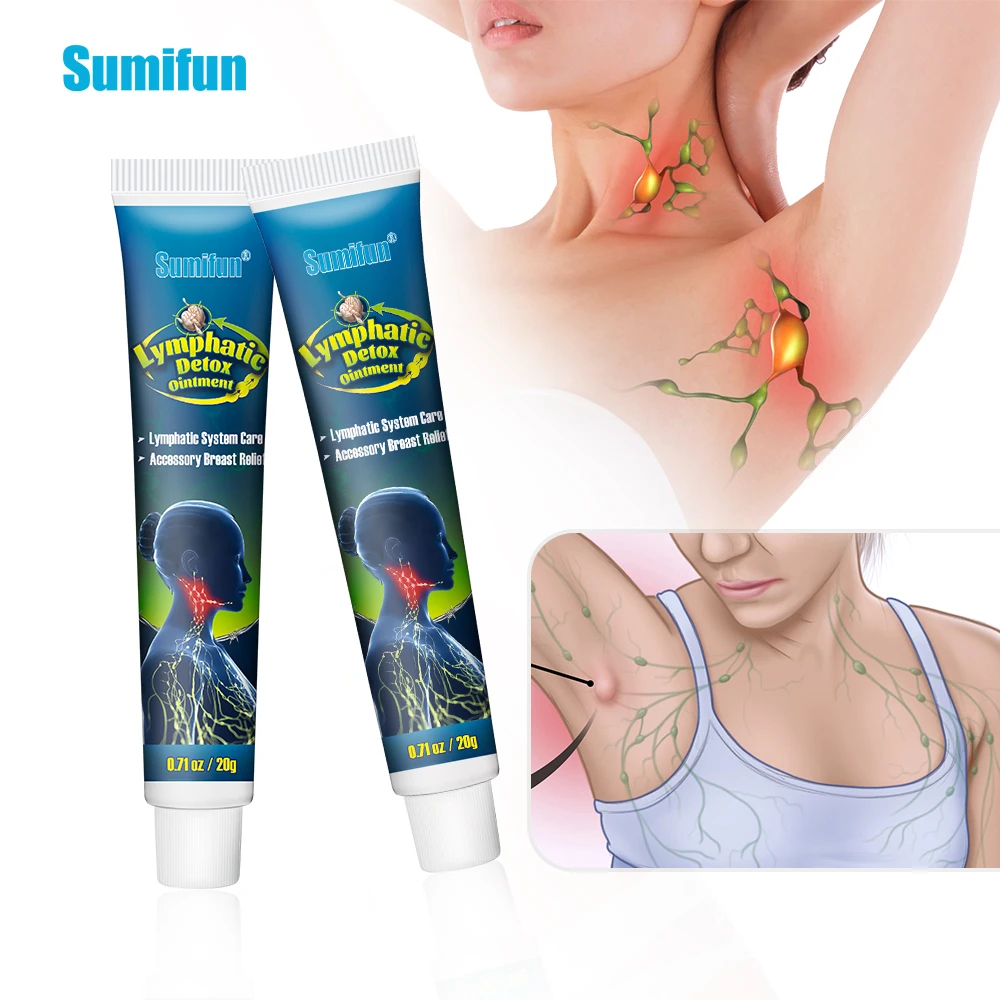 

20g Lymph Node Treatment Cream Neck Armpit Lymphatic Drainage Detox Healing Ointment Herbal Inflammation Relief Chinese Medicine