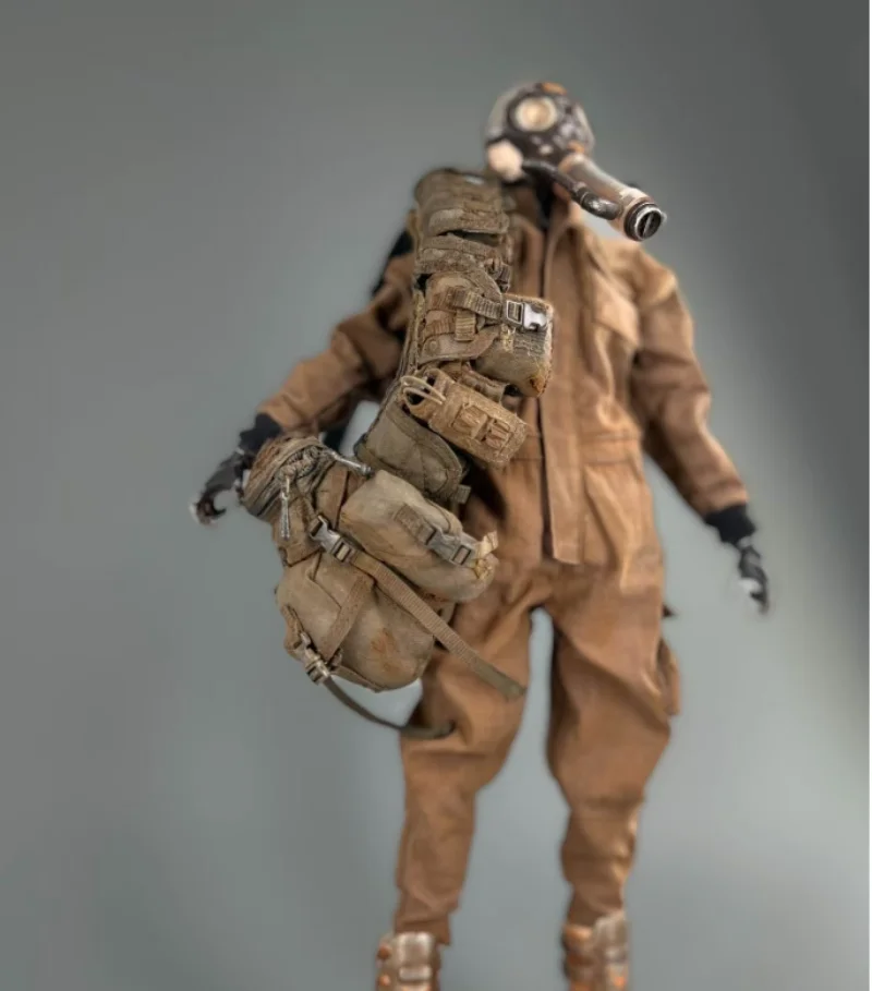 نموذج جيب جندي أنثى بمقياس 1/6 لنمط تربة النفايات مقاس 12 بوصة