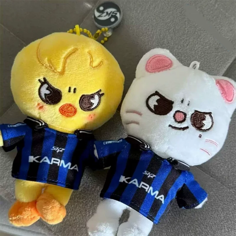 

New SKZOO Stray Kids Keychain Idol Felix Bangchan Blue Plush Doll Room Decoration Pendant SKZ Fans Children Adult Gift