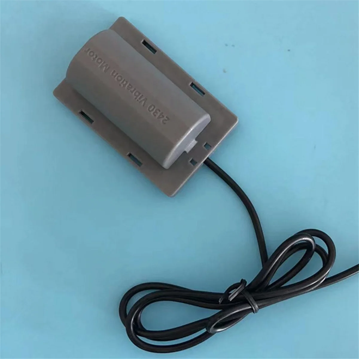 DC 12V silla almohada Motor vibratorio impermeable Mini Motor vibratorio cinturón de masaje Base plana atractor Motor de alimentación de rana