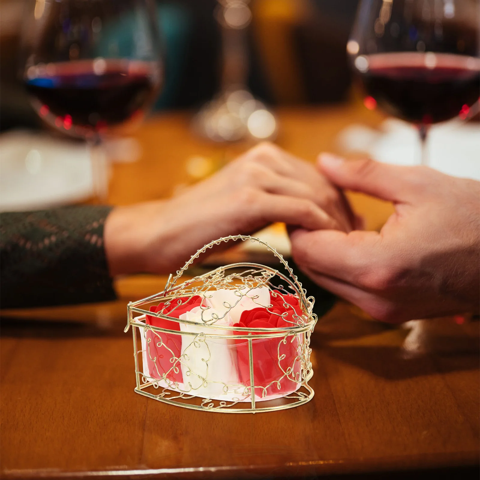 

2 Boxes Lifelike Rose Soap Flower Decor Scented Bathroom Bedroom Office Desktop Gift Set for Her Birthday Wedding Mother's Day