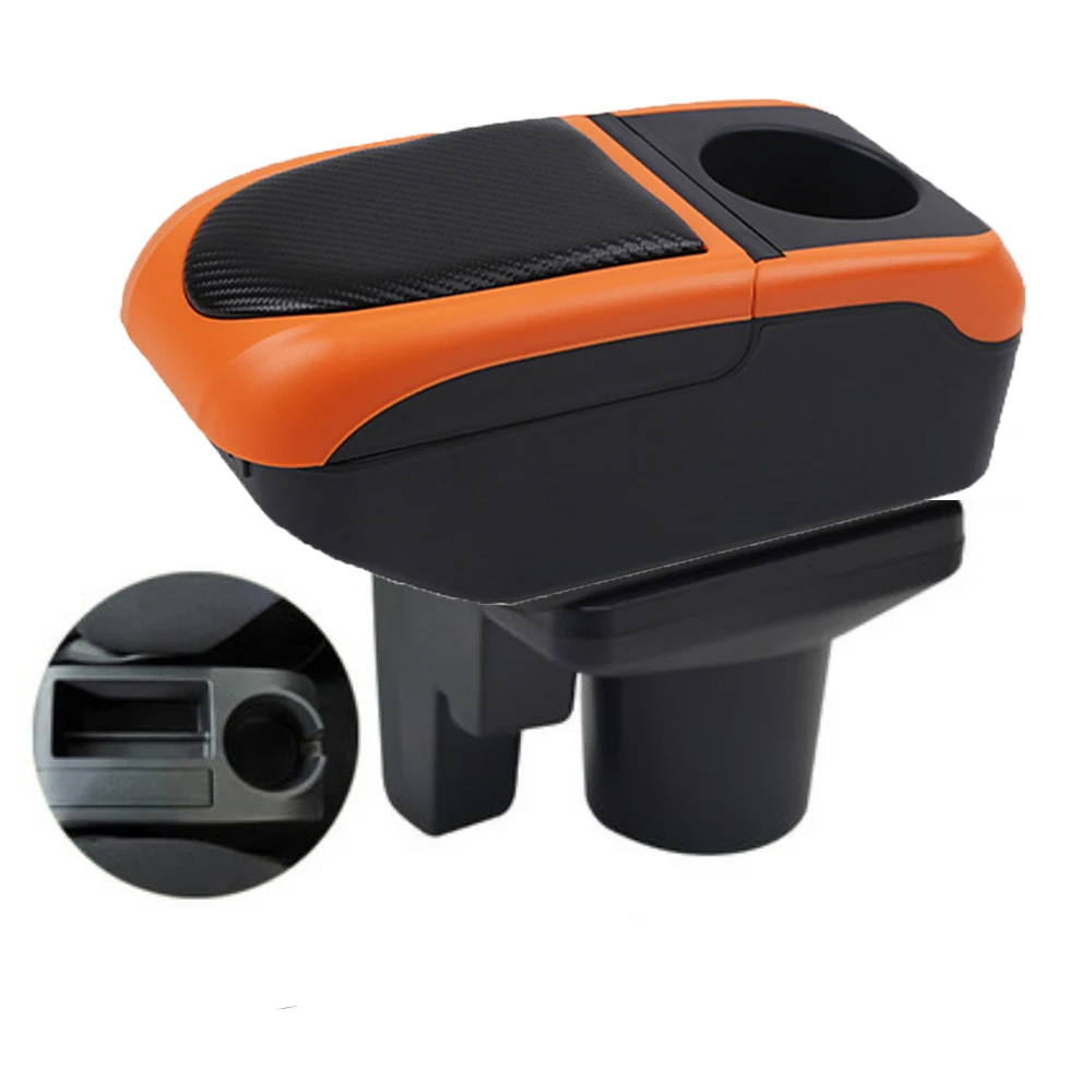 For Sagitar Jetta  Golf 6 golf 5 Mk6 MK5 Armrest Box Arm Elbow Rest Center Console Storage Case with Cup Holder USB Port