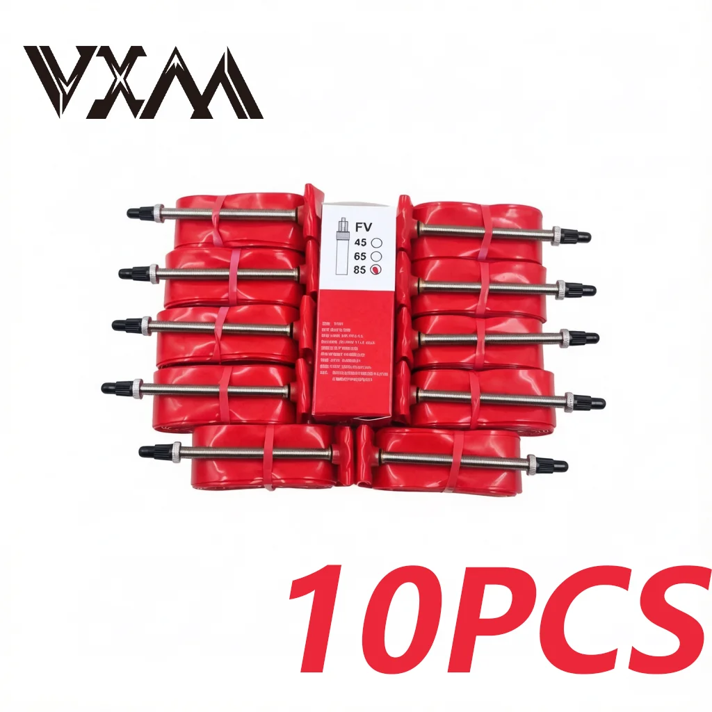 10 PCS VXM Bicycle Inner Tubes - 700C Lightweight TPU Material - 52G Ultra-Light Portable Load-Reducing Metal Tip - Thickened Ve