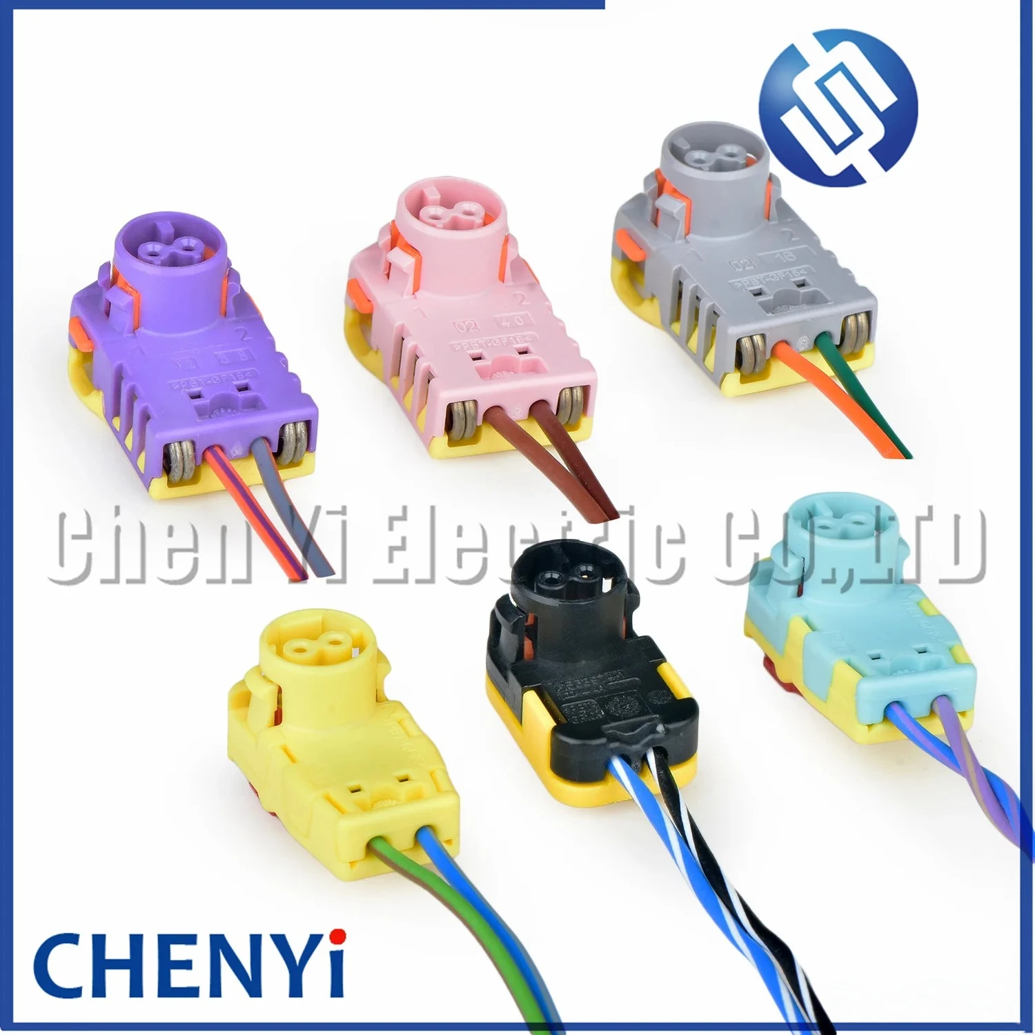 2 Pin Automotive connector Sensor Wire harness Plug 1-1563974-1 with 12-20cm wires