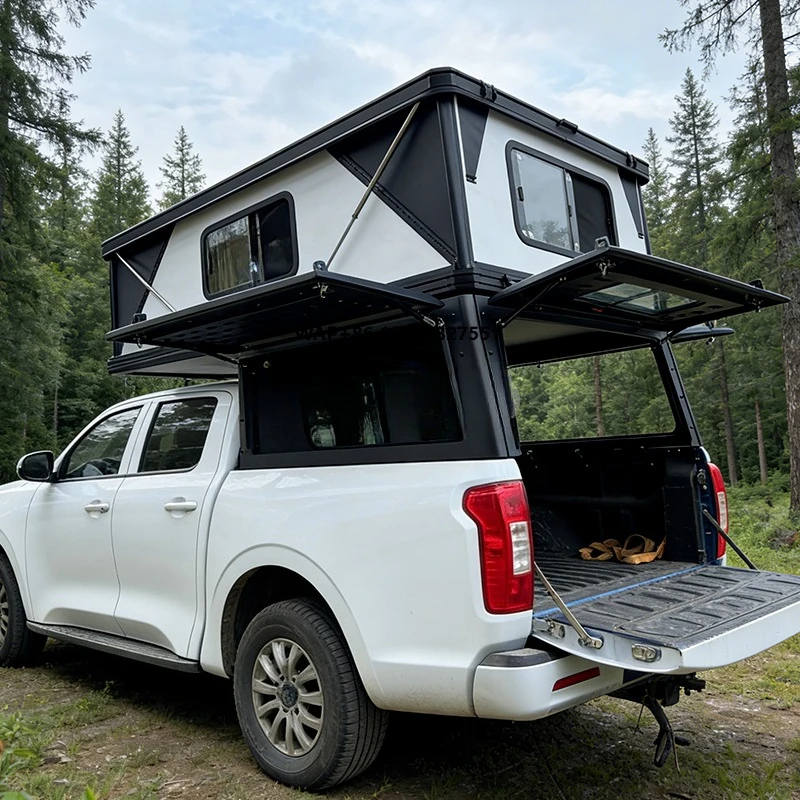 Top Rated  Hard Shell Foldable Waterproof & Windproof Pickup Top Roof Tent for  Ranger & F-150/250