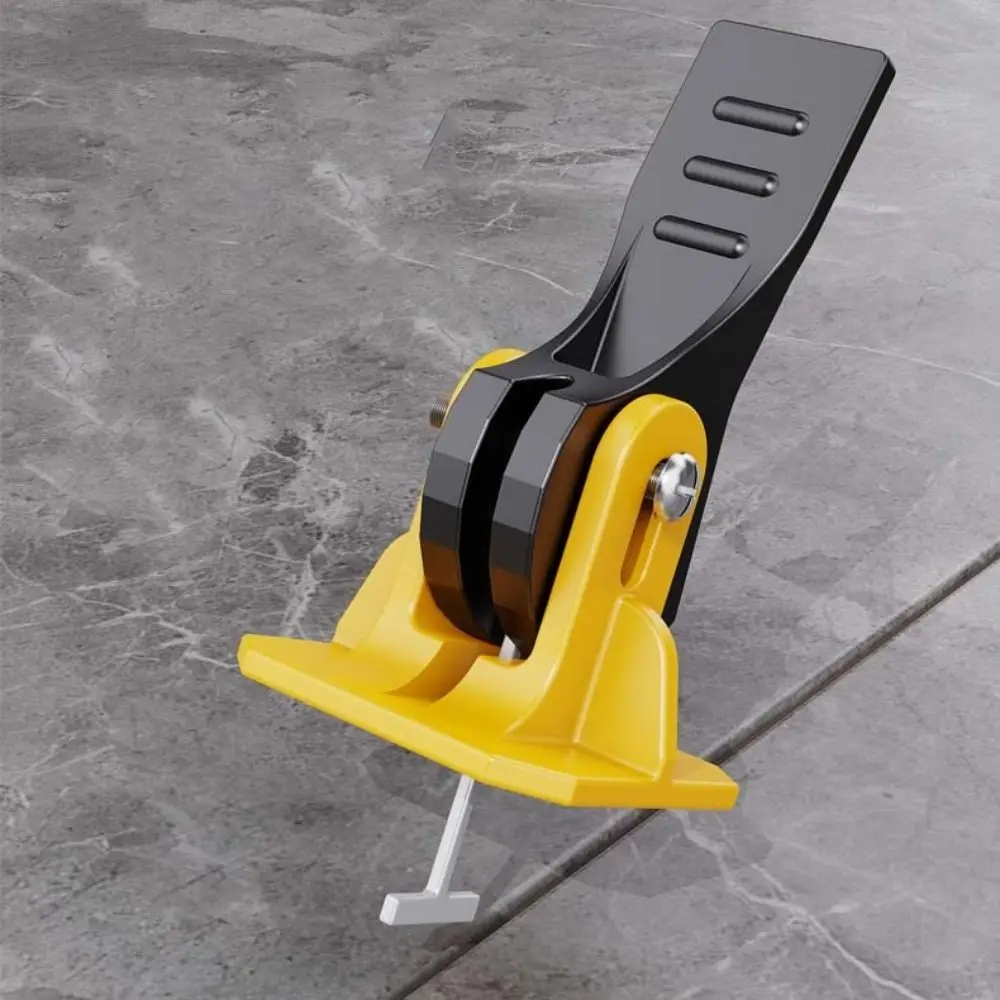 50 pçs portátil reutilizável dispositivo de nivelamento de telha push-tipo manual clipe de posicionamento de telha multifuncional durável ferramenta de levantamento de telha