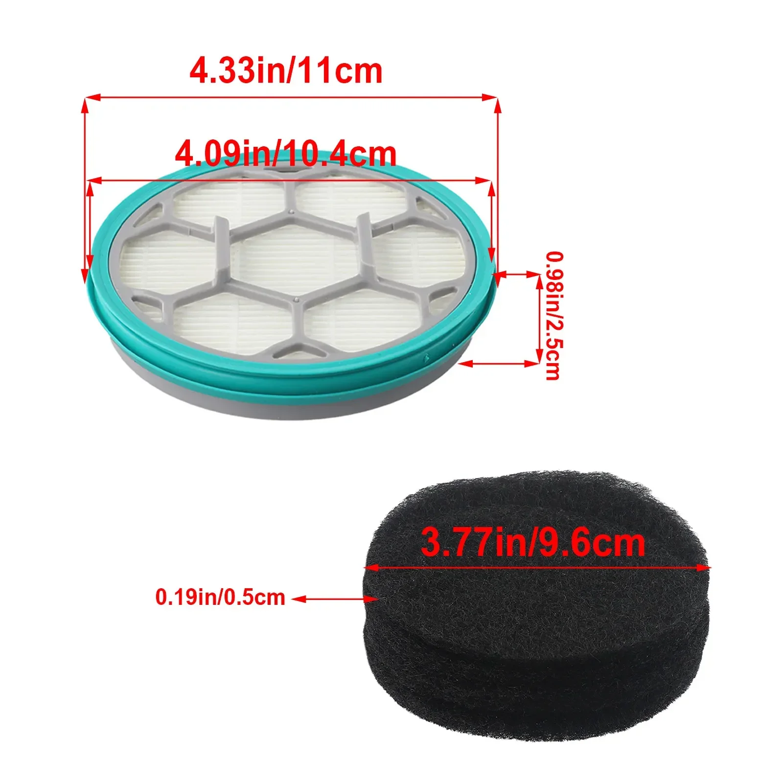 Peças sobressalentes para sucção a vácuo Neapot P1 Pro, esponja de filtro, grooming kit, 1 conjunto