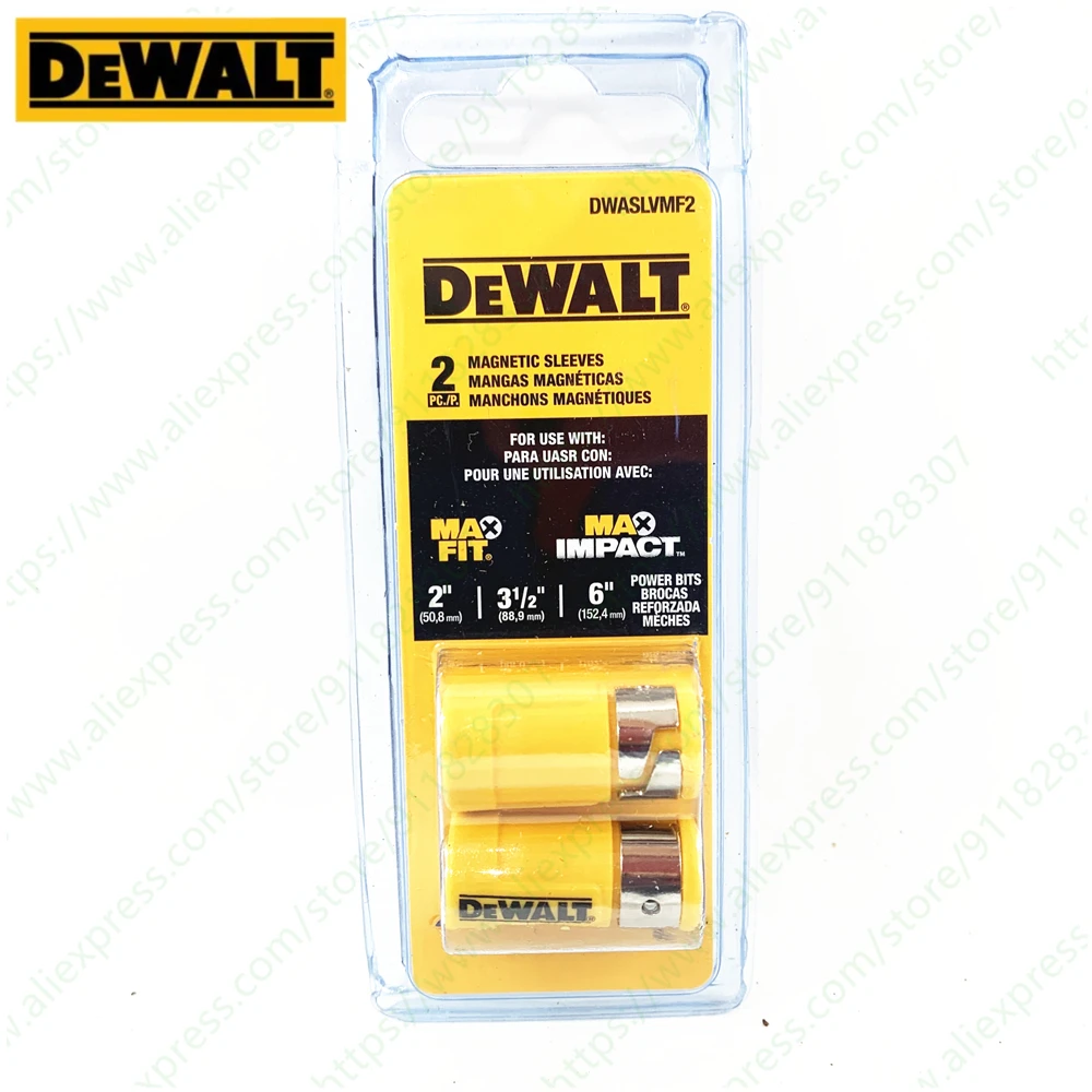 DEWALT Strong Magnetizer 6.35mm 1/4" Electric Screwdriver Bits Magnetic Bit Holder Phillips Magnet Powerful Ring Drill Bit