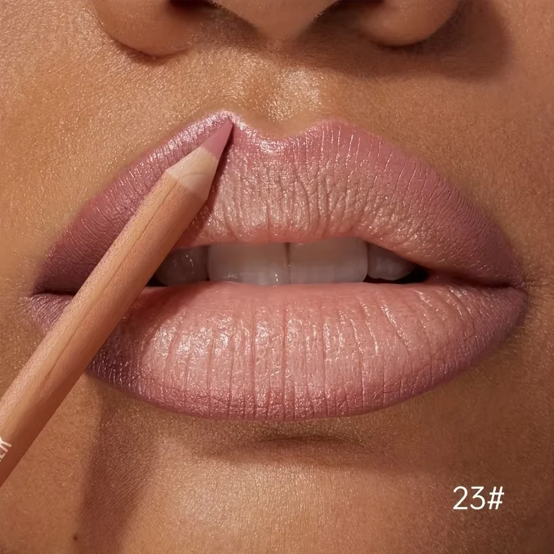 ปากกาเขียนขอบปากเนื้อแมท เขียนง่าย สีติดทน ช่วยให้รูปทรงริมฝีปากคมชัด ต้องมีสำหรับมือใหม่ แพ็คเดี่ยว