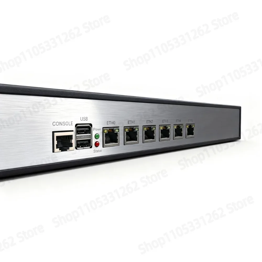 6 Port i3 i5 i7 Enterprise Grade 10G 2.5G Soft Router X86 Industrial Computer
