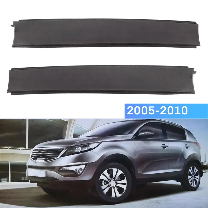 

Durable 1Pair Car Roof Water Strip Cover Front Cover Plate Of Luggage Rack For Kia Sportage 2005-2010 872101F001 872201F001