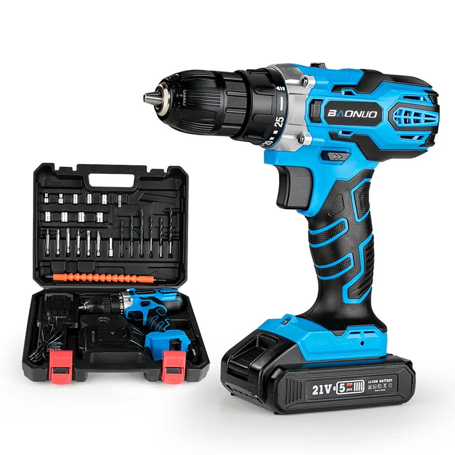 

Charging Impact Drill, Lithium Battery Handheld Portable Household Wholesale Electric Screwdriver Accessories