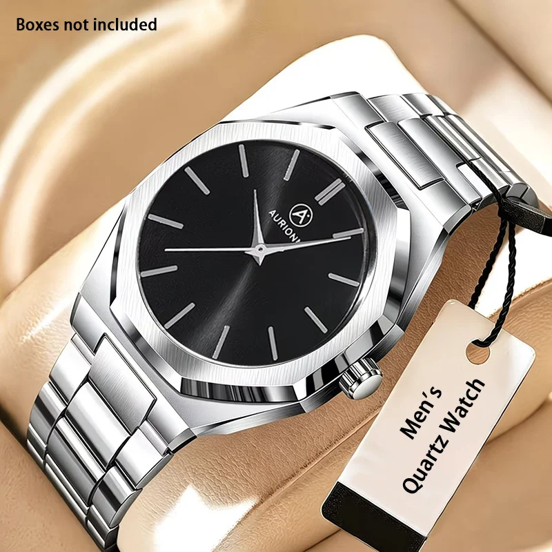 Fashionable Men's Watch with Alloy Strap and Simulated Quartz Watch
