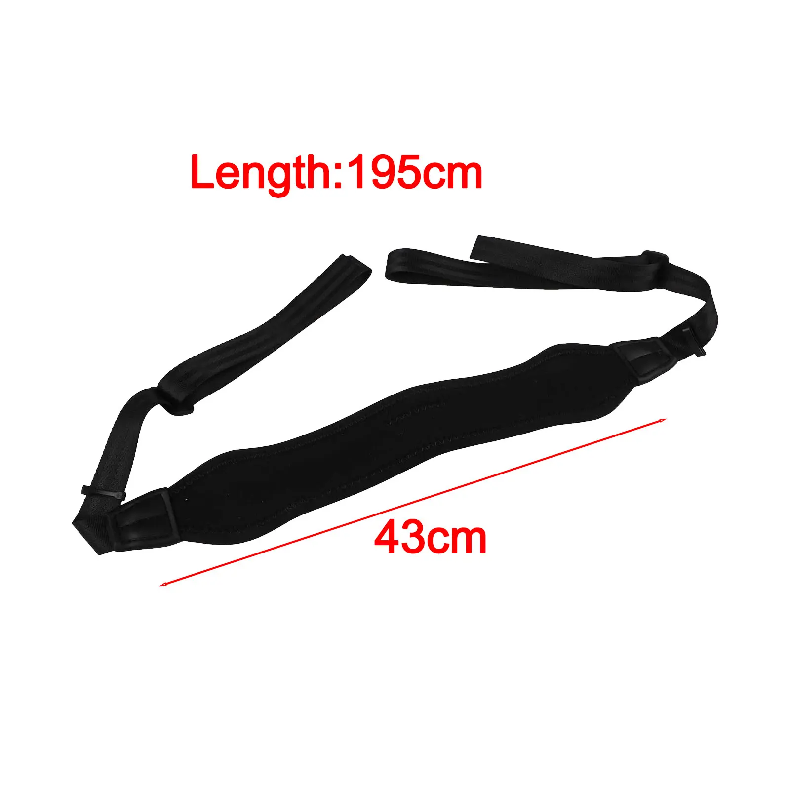 195cm Adjustable Strap Comfortable Shoulder Strap Adjustable Length Mechanism Breathable Materials Customizable Fit