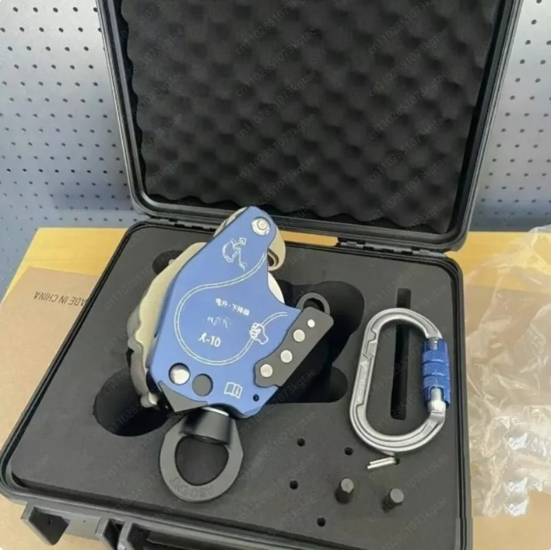 fire version universal joint aerial work air conditioner installation electric rise and descent device slow down device rescue