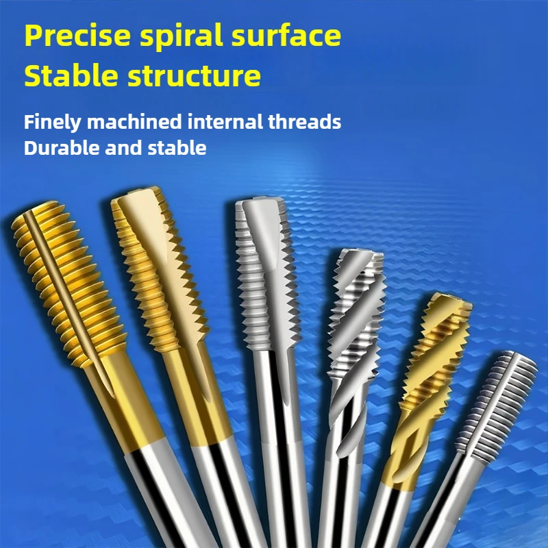 KH CNC HSS M2 M3 M3.5 M4 M5 M6 M8 M10 M12 M14 M16 التيتانيوم المغلفة آلة المسمار التنصت الخيوط الحنفية معالجة الفولاذ المقاوم للصدأ #3