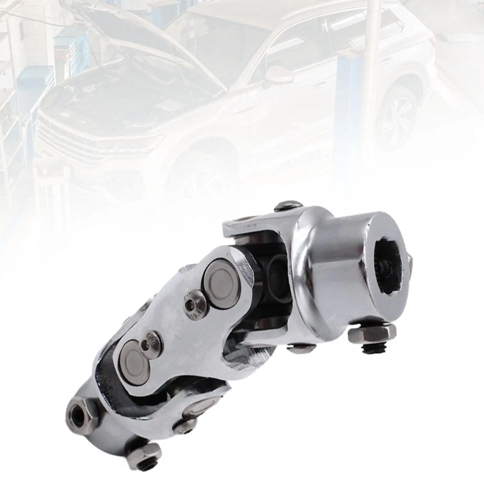 

3/4"DD x 3/4"DD Easy to Install Auto Accessory Professional Repair Part Double Steering Universal U Joint Shaft Coupler Replace