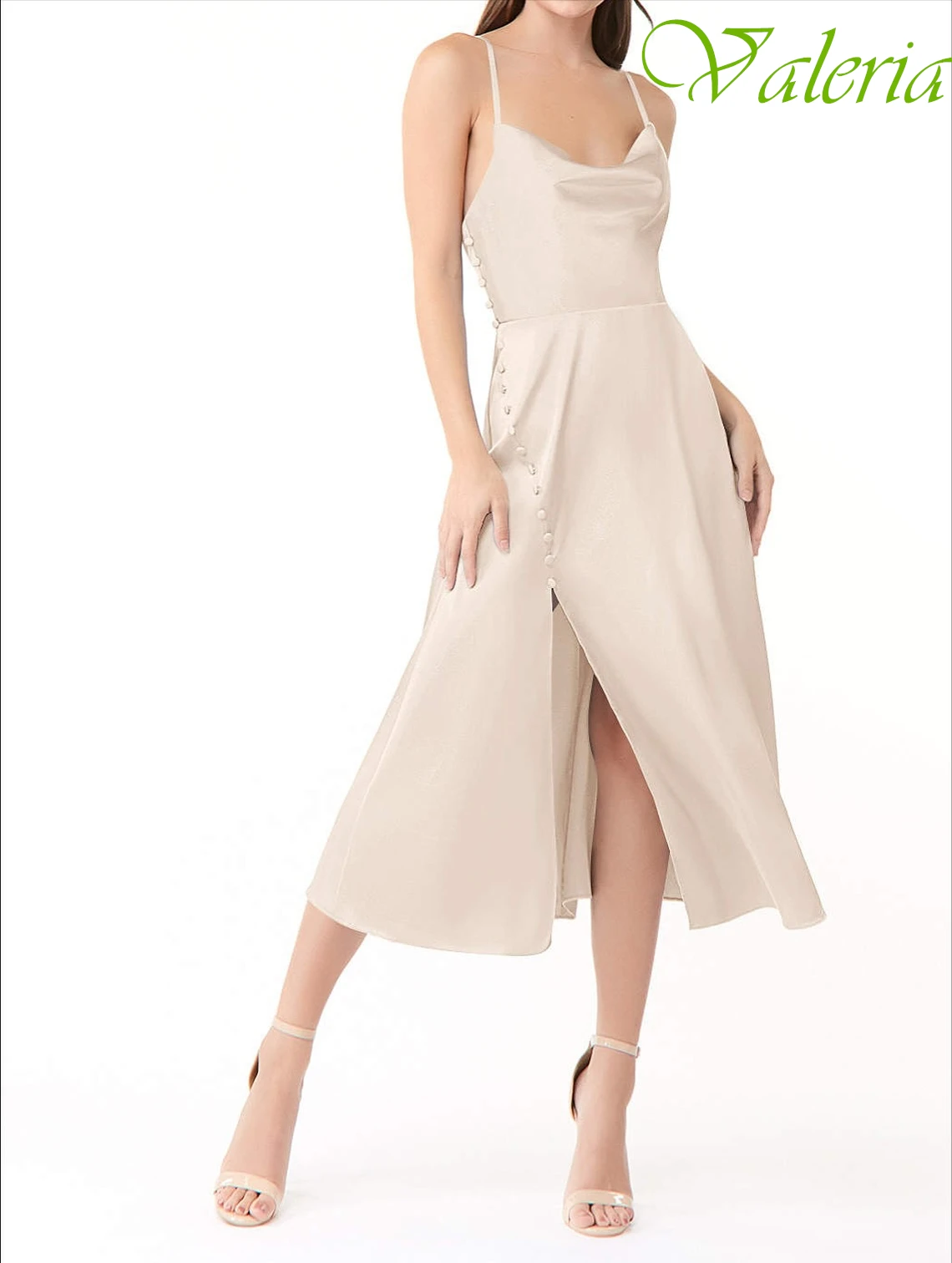 

Customized A-Line Spaghetti Straps Elegant Formal Evening Dress Delicate Celebrity Gowns Temperament Bespoke Occasion Gowns