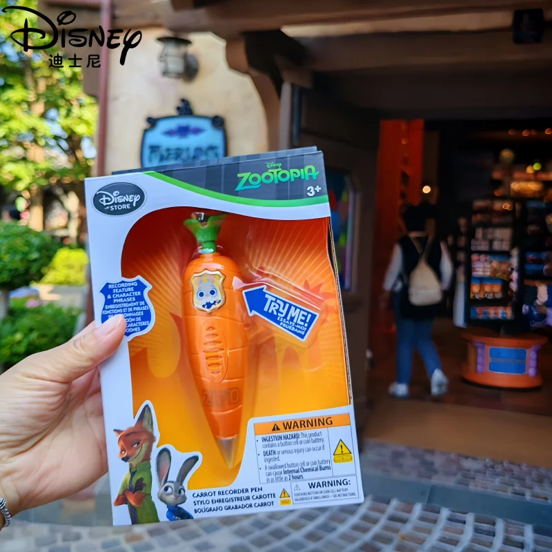 新しいオリジナルディズニーズートピアシリーズ 2 キャロットペンジュディニックの機能ペンアニメーション周辺学生誕生日クリスマスギフト