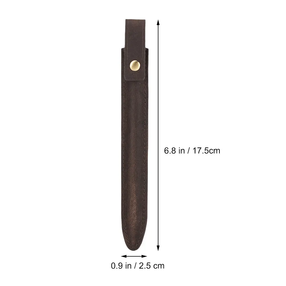 Retro Style Stylus Pen Sleeve for Pencil 2 Safe Lightweight Flip Closure Touchscreen Digital Pencil