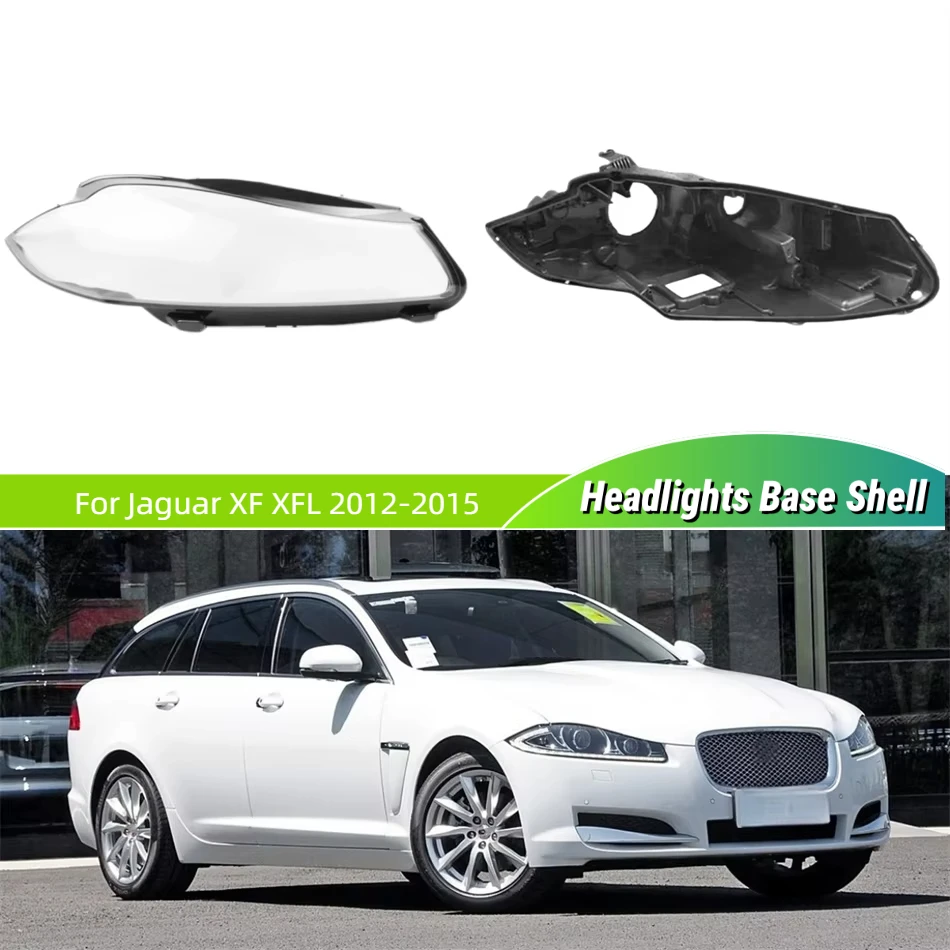 

For Jaguar XF XFL 2012 2013 2014 2015 Car Accessory Base Head Lamp Shell Back Rear Shell Head Lampe Cover