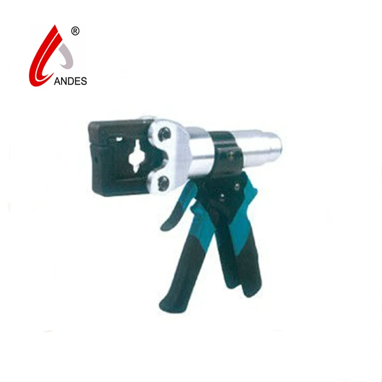 Manual hydraulic crimping pliers