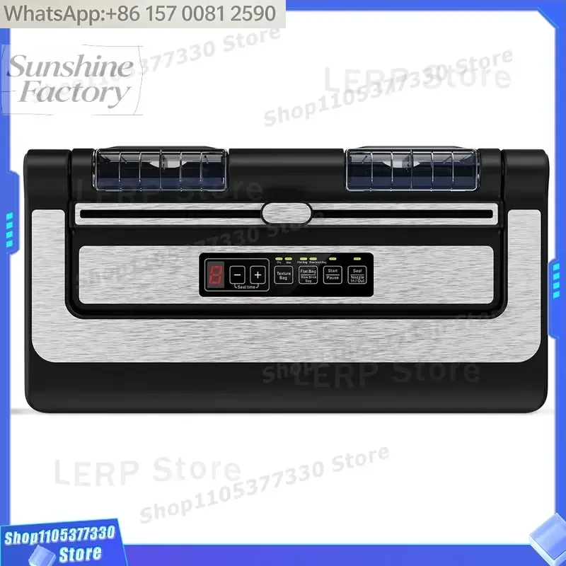 LTPK Vacuum Sealing Machine General Vacuum Bag Food Packaging Machine Commercial Dry and Wet Sealing Machine Household