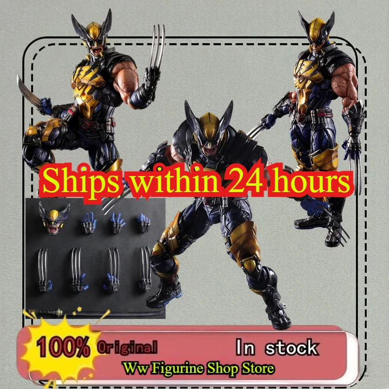marvel-x-men-wolverine-figurine-model-phone-decoration-ornament-model-doll-children's-collectible-christmas-birthday-gift