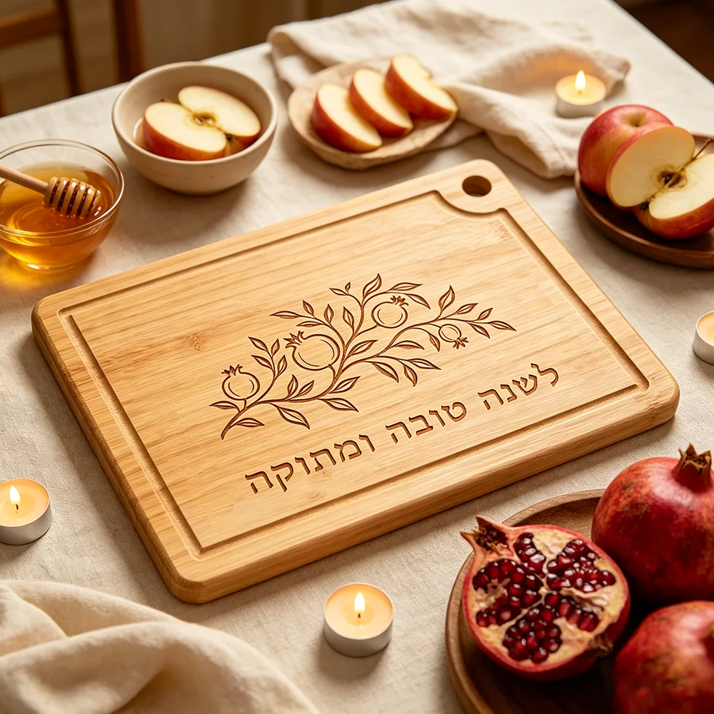 Challah Bord Gegraveerd Bamboe - Kitchen Gadgets Gift recensie en prijs