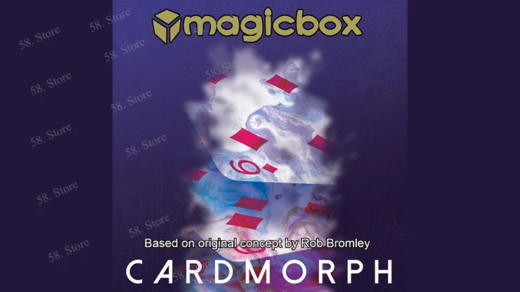 Card Morph (Blue Moving Pips Card) Magic tricks ( 58 Store Download )