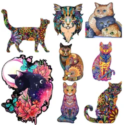 Top Quality Animal Owl Jigsaw Wooden Puzzles Elegant Gifts For Kids Educational Toys Adults Family Puzzle Games Home Decoration