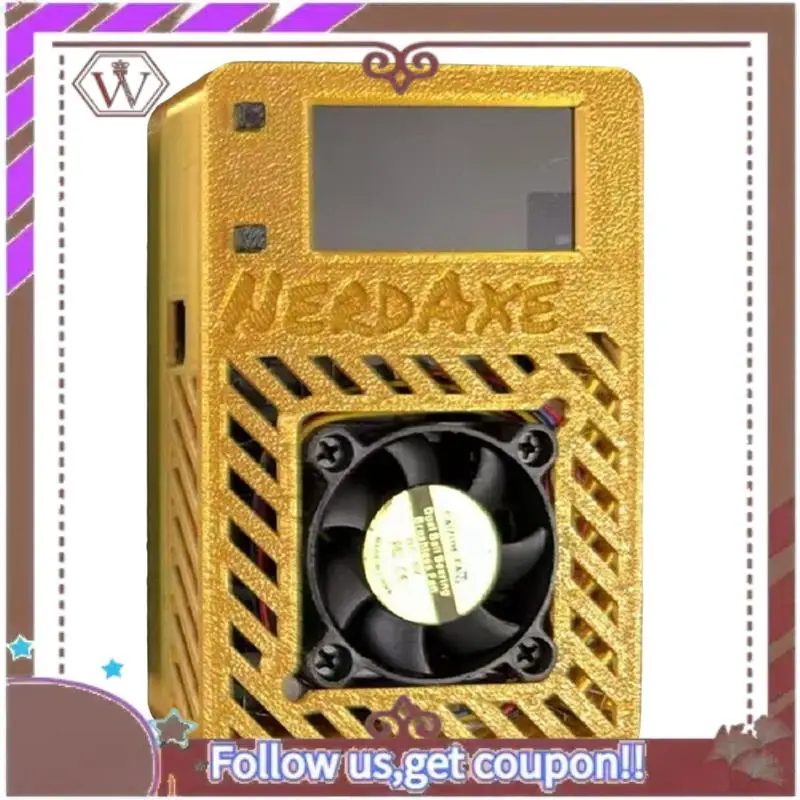 

ABBG-Nerdaxe Miner Nerdminer 500Gh/S S19XP BM1366 ASIC Bitcoin Micro Miner Лотерейный майнер с дисплеем BR PLUG