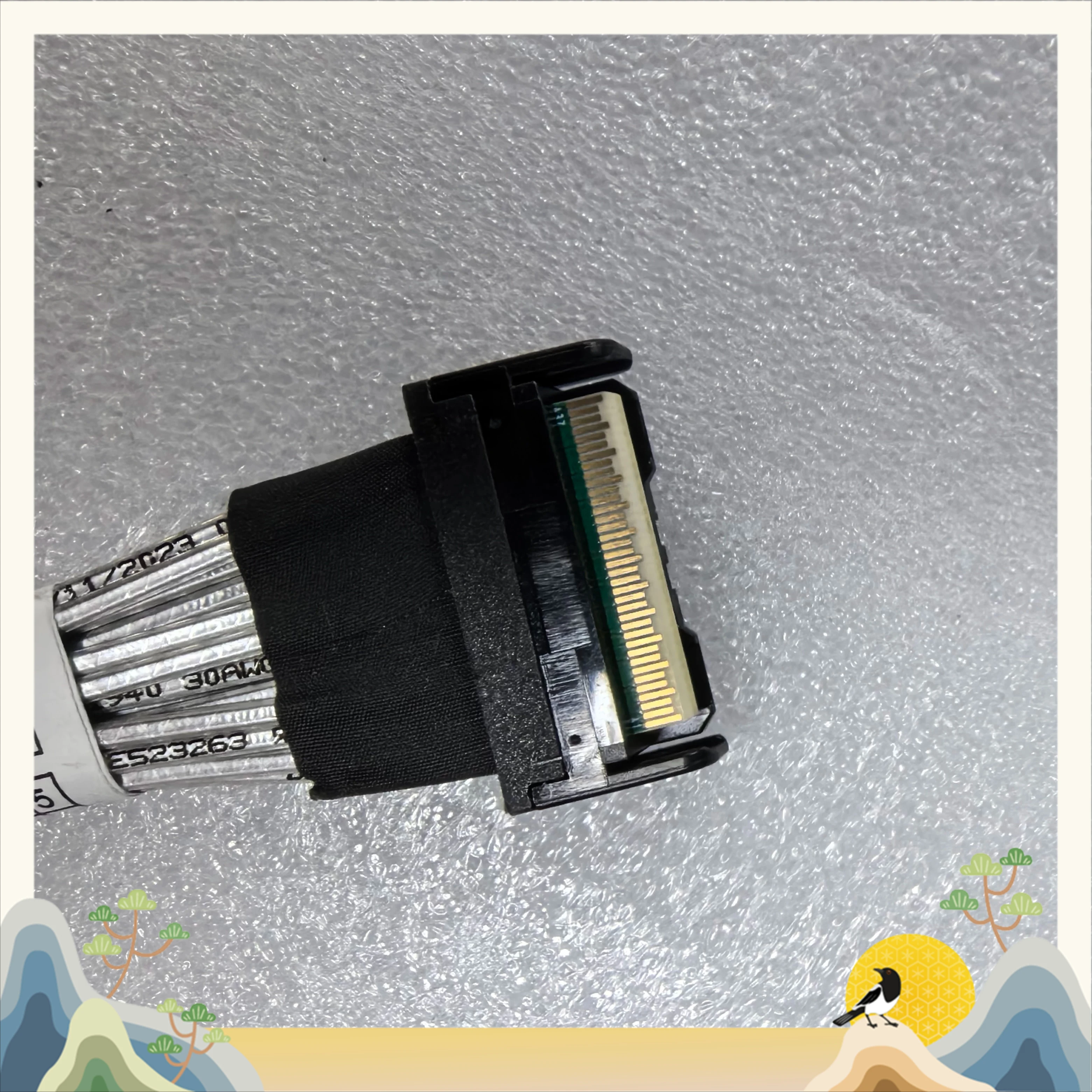 PCIe 5.0 8I High Speed Cable, MCIO to MCIO 8X Male to Male 32Gbps Line