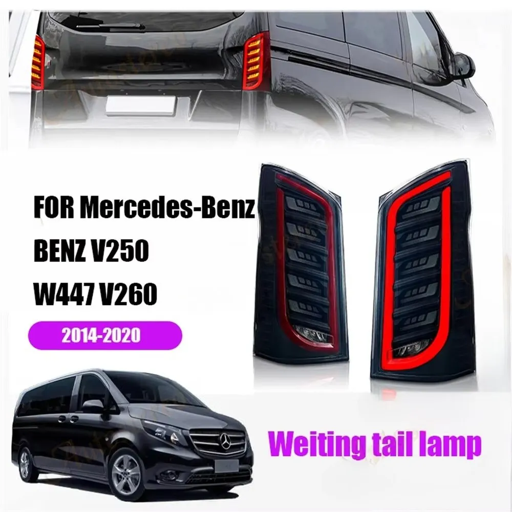 Car Rear Brake Light for  Vito V250 V260 W447 2014-2020 Rear Lamp Taillight Lights Retrofit Assembly Turn Signal