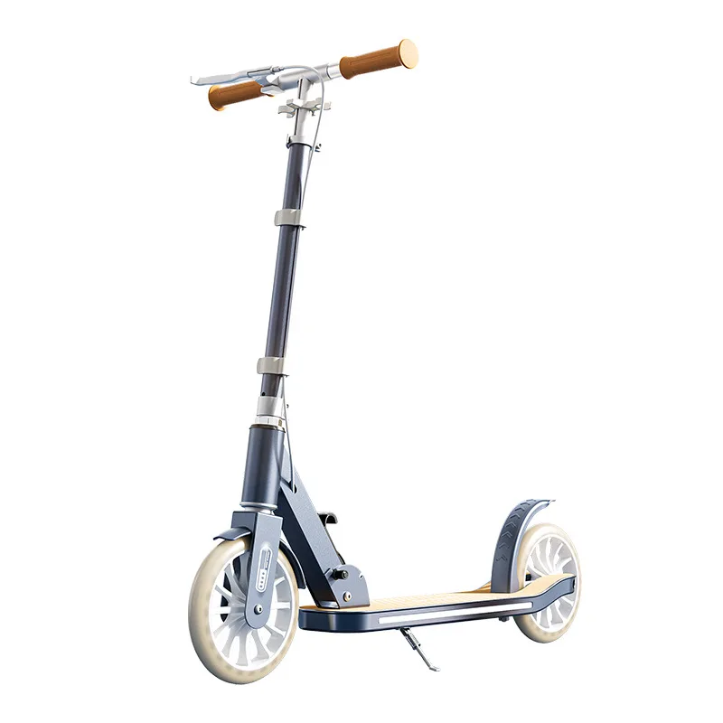 Youth two-wheeler foldable scooter for ages 6-18 and above