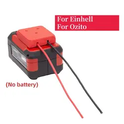 Adaptateur de sortie pour batterie Einhell Power X Vhange Ozito, connecteur de câble, prise bricolage, 18V, Eddie ion