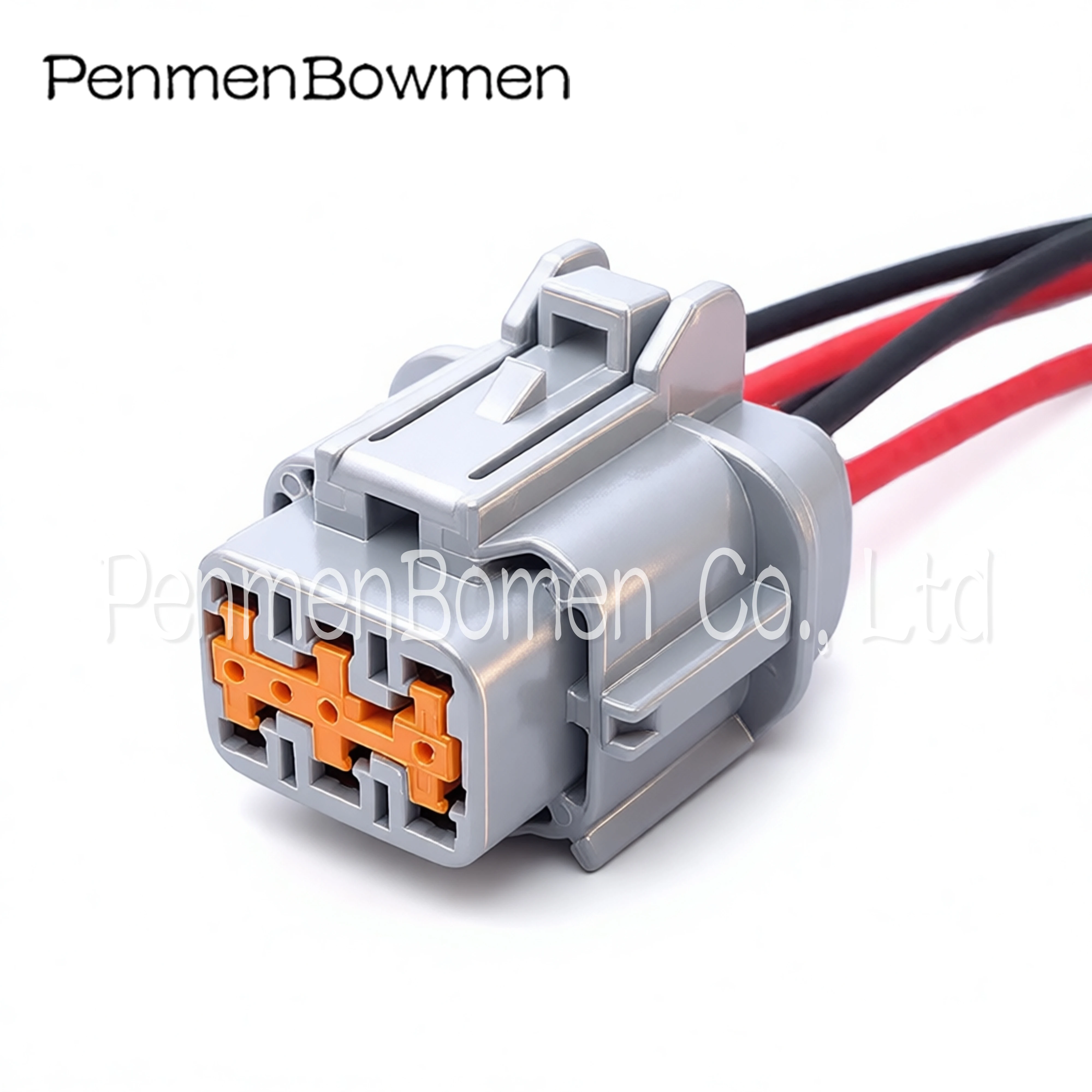 1 Set 6 Pin Auto Car Headlight Electrical Cable Female Connectors Plug Wire Harness For 6188-0560 6189-1175