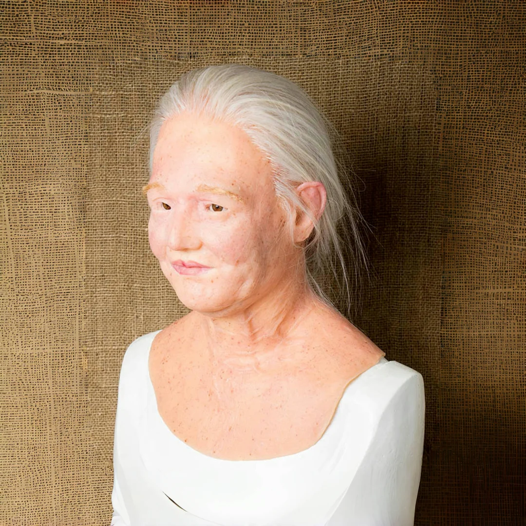 Engraçado assustador mulher  máscara para o dia das bruxas látex anti-rugas máscara facial festa desempenho acessórios de  piada