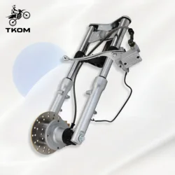 Monkey Motorcycle Front Fork Shock Absorber with brake caliper disc assembly for Honda Monkey Z50 bike spare parts