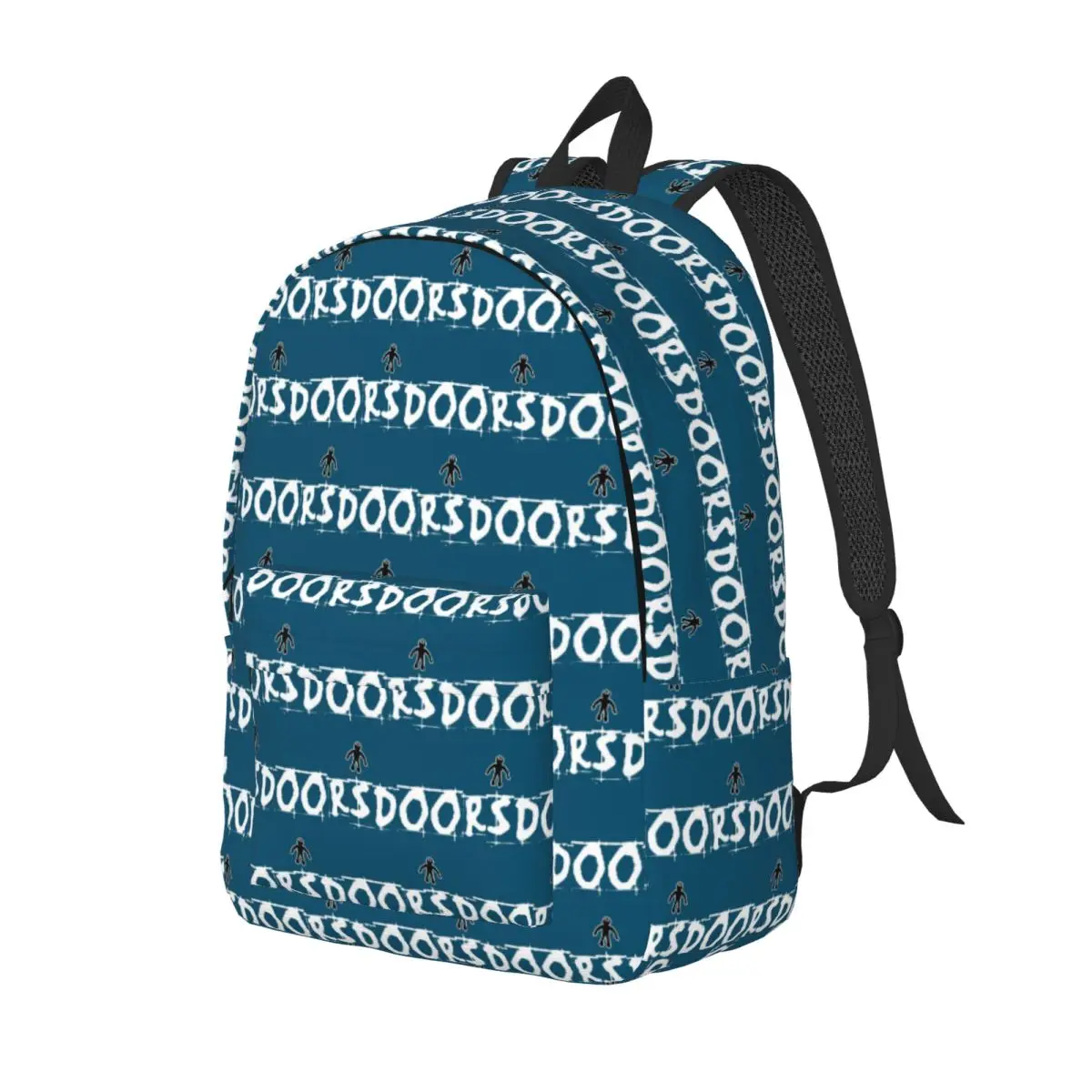 

DOORS - Screech Hide And Seek Horror Student Backpack School Bag Hiking Travel Daypack Boys Girls Fashion Bookbag Shoulder Bags