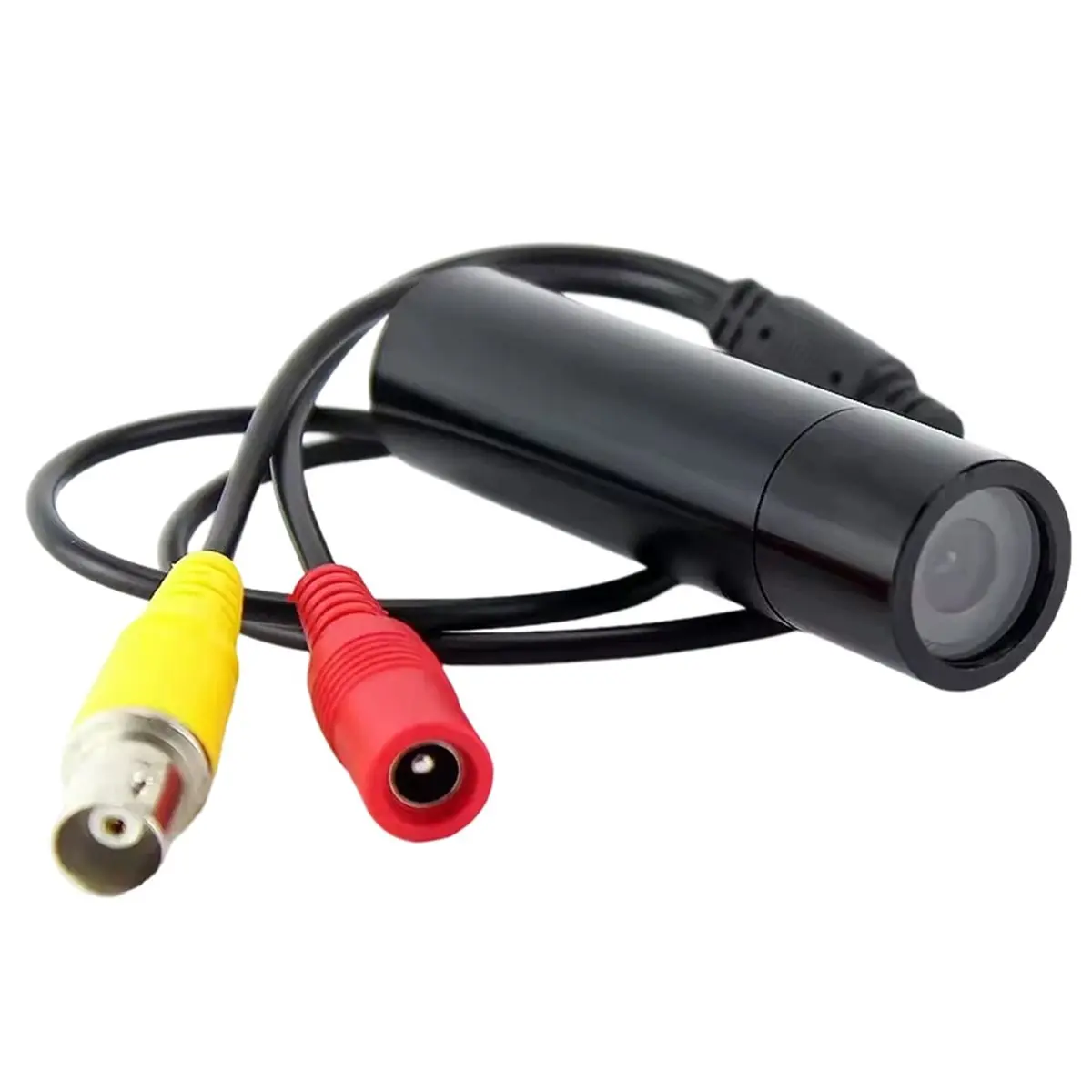 ABAN 2MP HD Mini CCD Metal Pen Camera Day Night Vision, IP66 Waterproof, BNC Interface Indoor Outdoor Camera