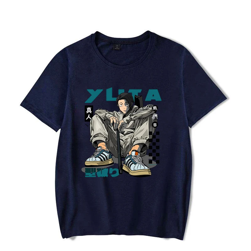 Hot Funny Okkotsu Yuta Print T-Shirt Womans Men Casual Tops Summer Cool Anime T Shirt Plus Size Tops Tees