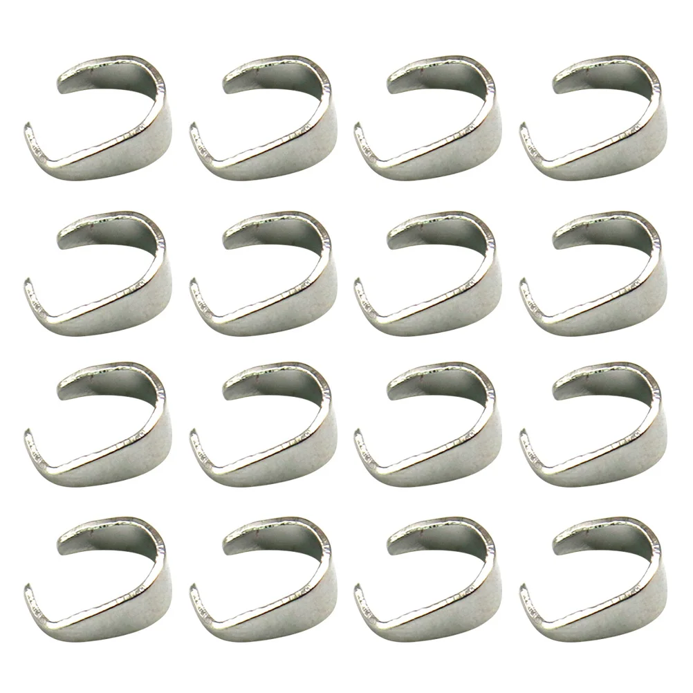 

100pcs Alloy Necklace Clasps DIY Jewelry Making Charms Accessories Pendant Earrings Bracelet Craft Project Findings