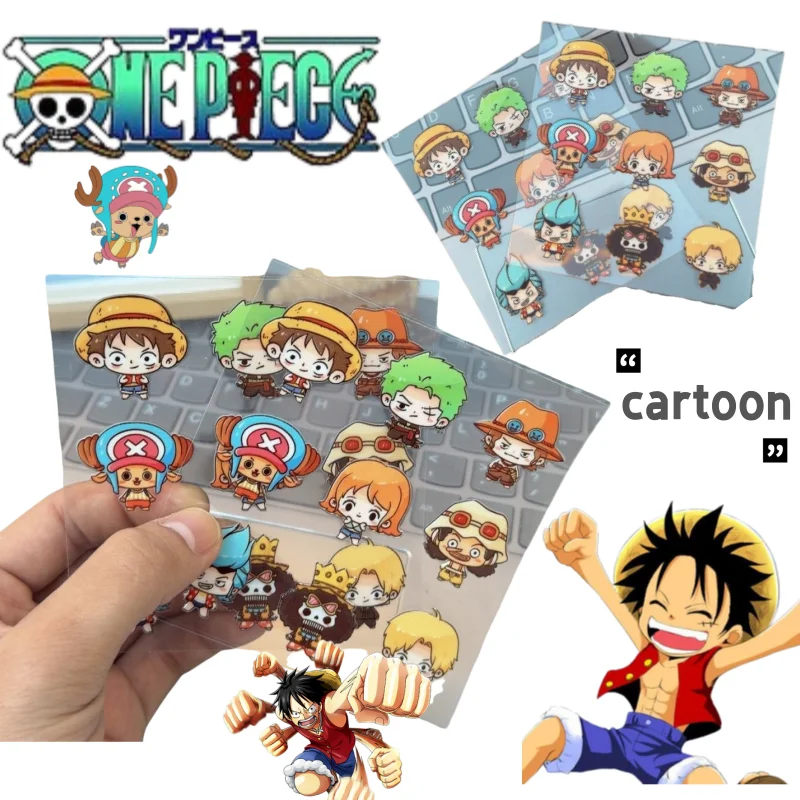 

New One Piece luffy and Roronoa Zoro stickers creative high-quality appearance fashionable waterproof decoration for journals