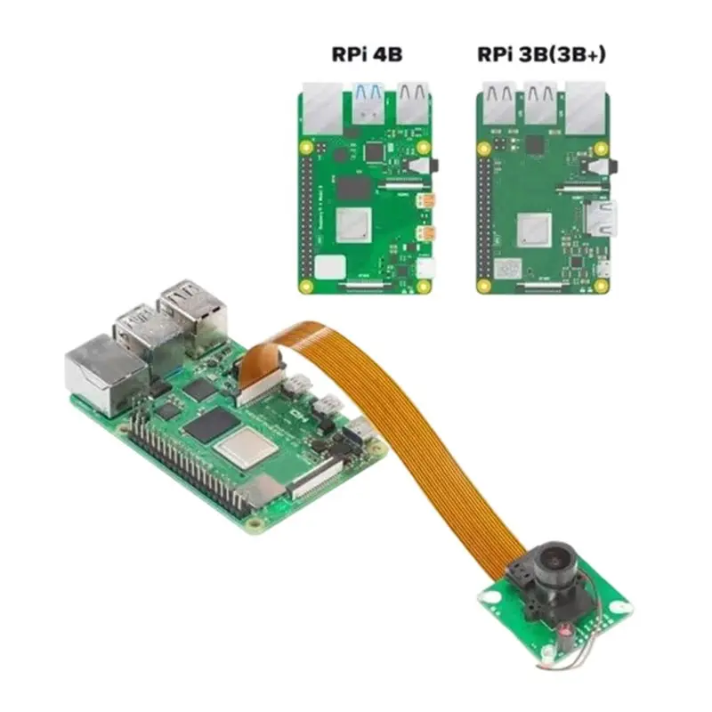 DTB7 For Arducam 2MP Ultra Low Light STARVIS IMX290 Camera Module for Raspberry Pi, 1080p Night Vision Camera Board with PCB
