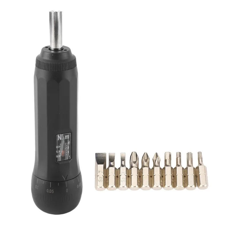 

Electronic precision instrument, durable and sturdy, screwdriver kit, 0.5 to 3 N.M preset torque screwdriver